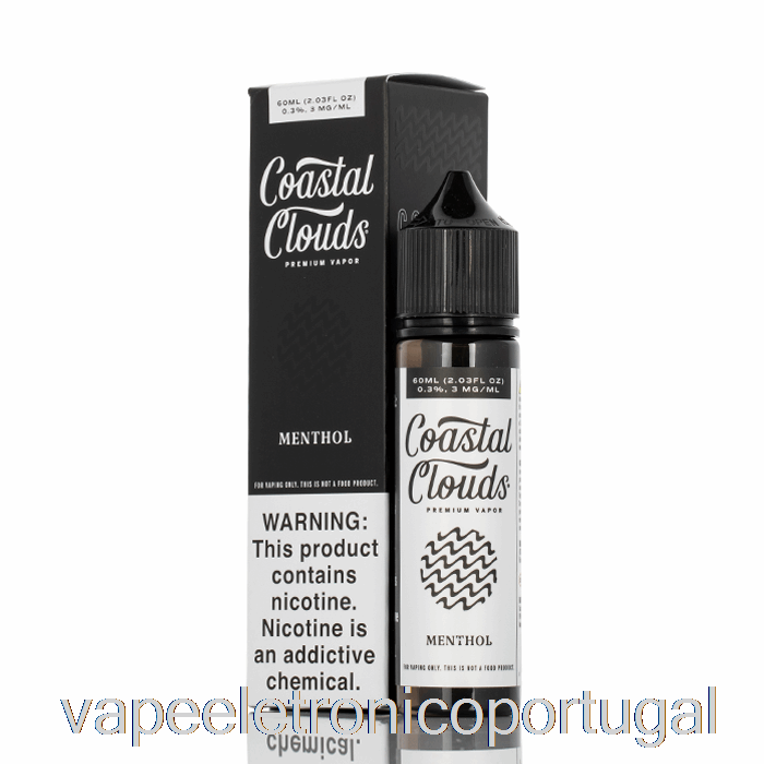 Vape Eletrônico Mentol - Nuvens Costeiras Co. - 60ml 0mg